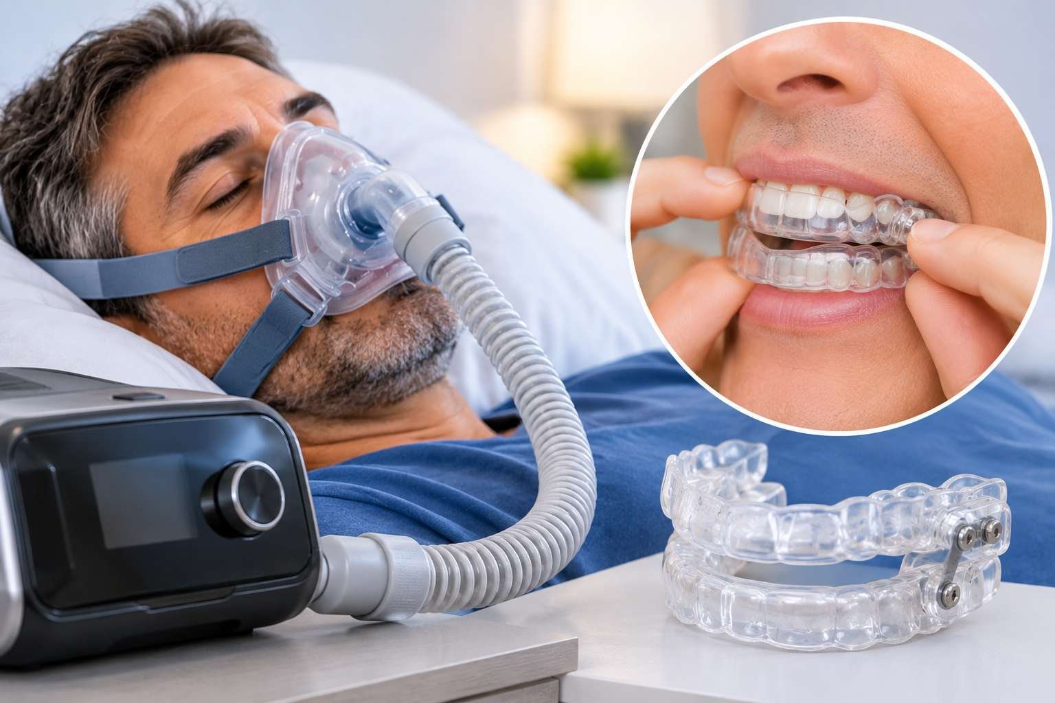 CPAP Ou Aparelho Intraoral para Apneia do Sono